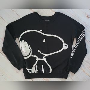Peanuts Snoopy Graphic Crewneck Sweatshirt
